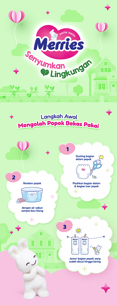 Langkah Awal Mengolah Popok Bekas Pakai